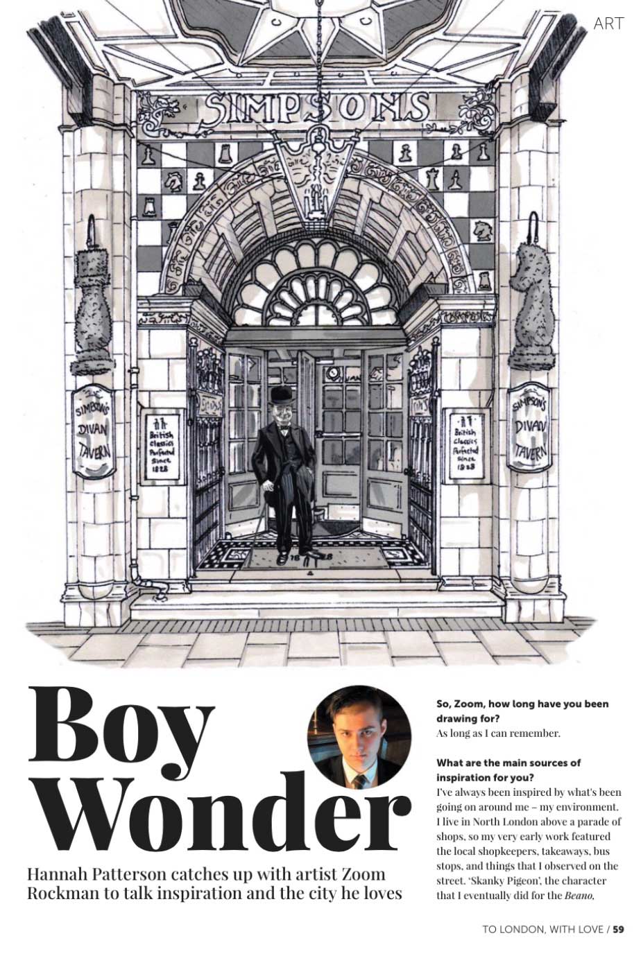 The Savoy Magazine featuring Zoom Rockman