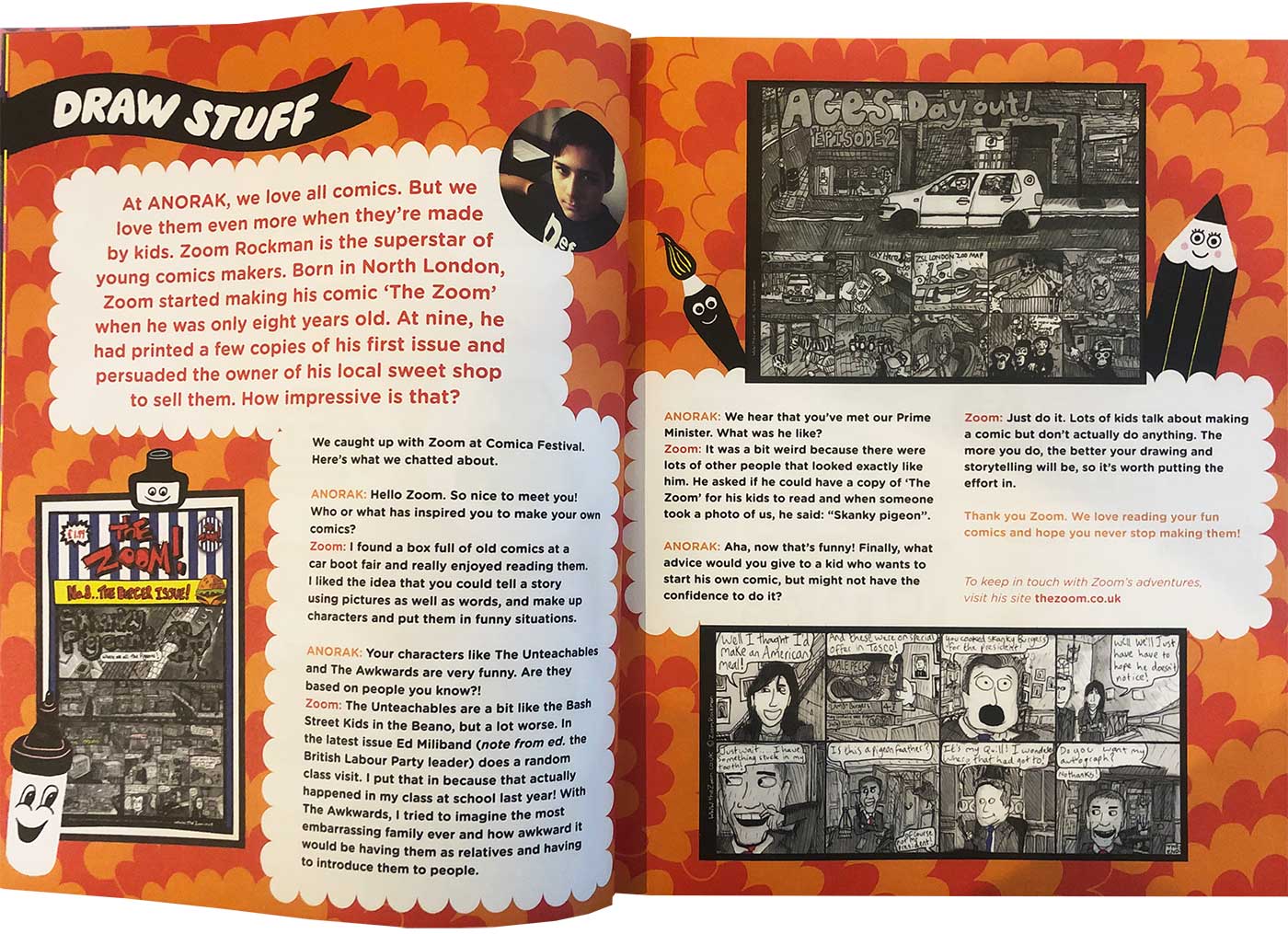 Anorak Magazine featuring Zoom Rockman