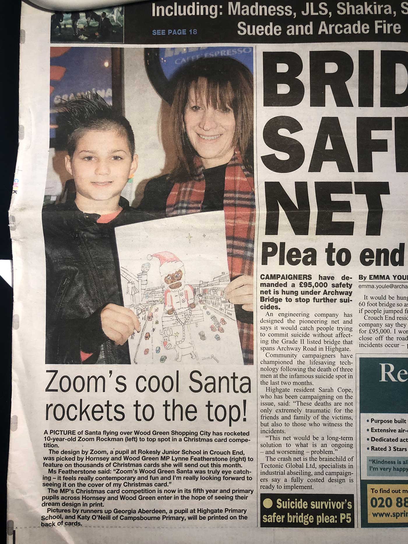 Hornse Journal featuring Zoom's Cool Santa